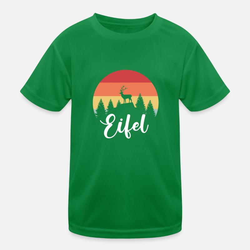 Eifelkind Eifel Motiv Eifelkinder Geschenk Kinder Funktions-T-Shirt