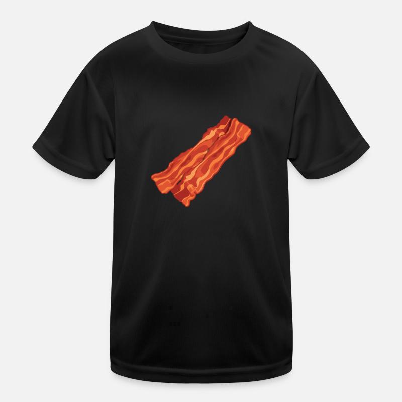 Bacon Bacon Petit déjeuner T-shirt sport Enfant