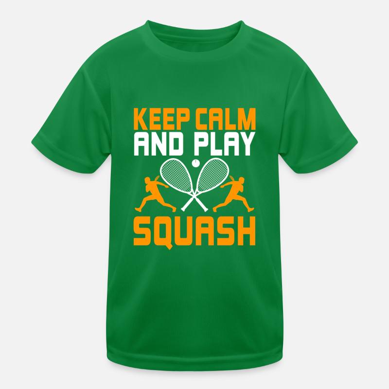 Squash Kinder Funktions-T-Shirt