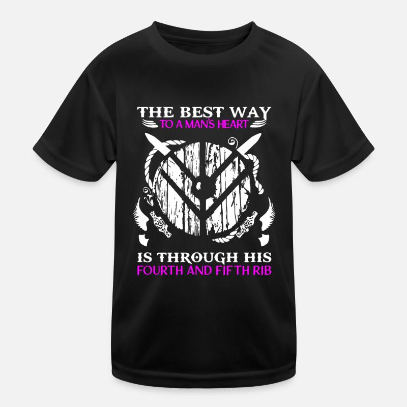 Viking Shieldmaids, Vikings, Shield Maiden Kids Functional T-Shirt