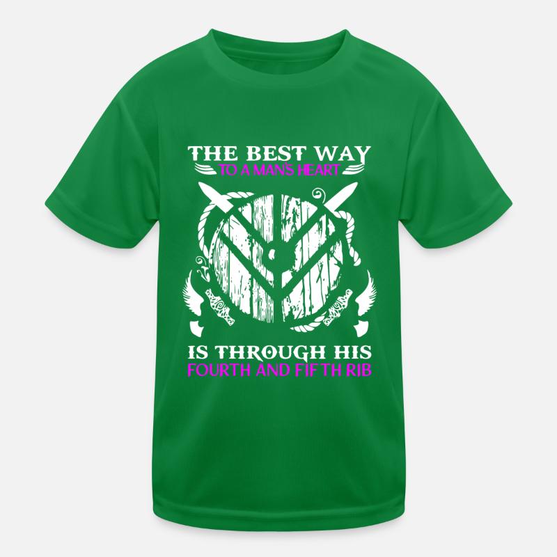 Viking Shieldmaids, Vikings, Shield Maiden Kids Functional T-Shirt