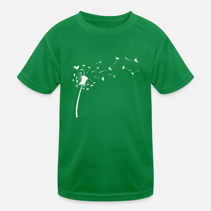 Pissenlit Fleur de poulet Poulets floraux T-shirt sport Enfant