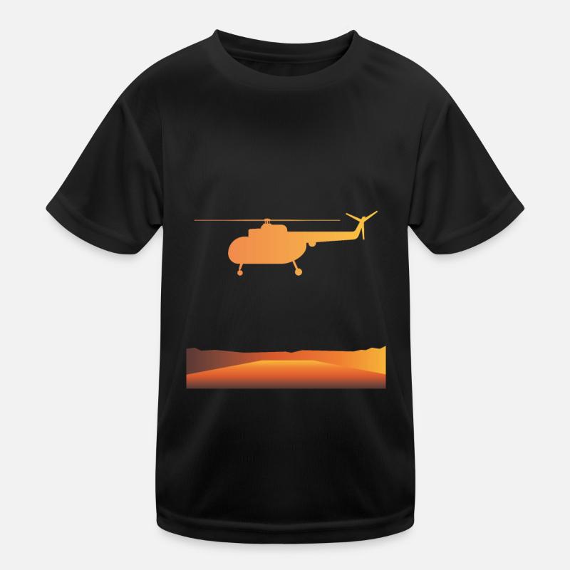 Airplane Kids Functional T-Shirt