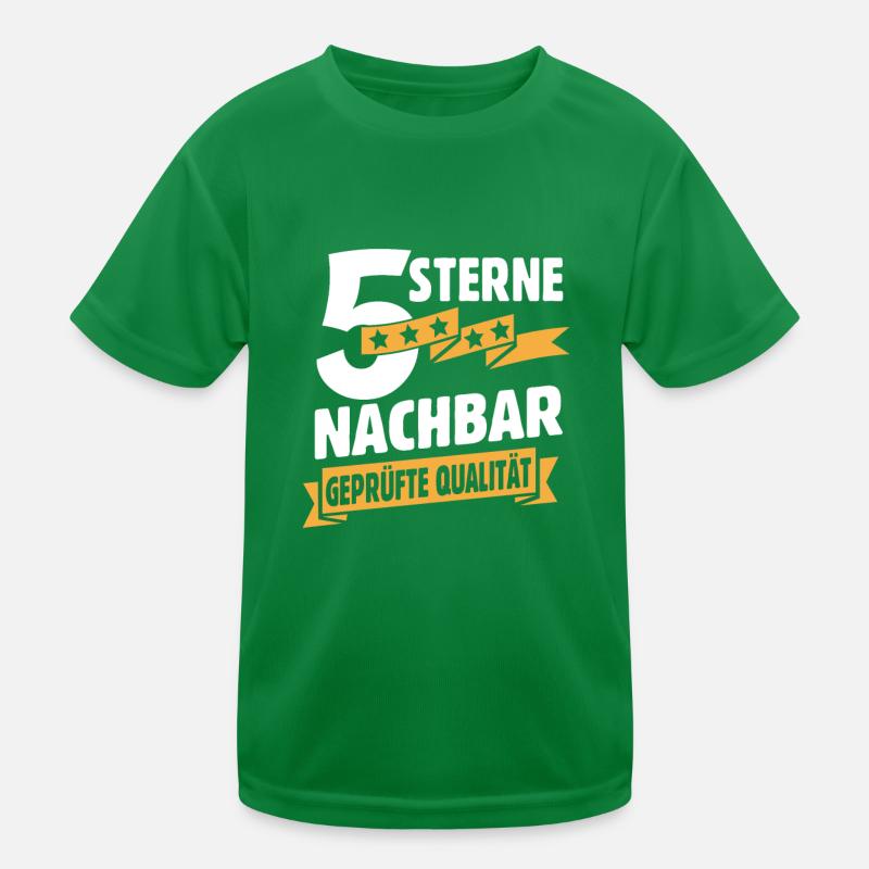 Nachbar Kinder Funktions-T-Shirt