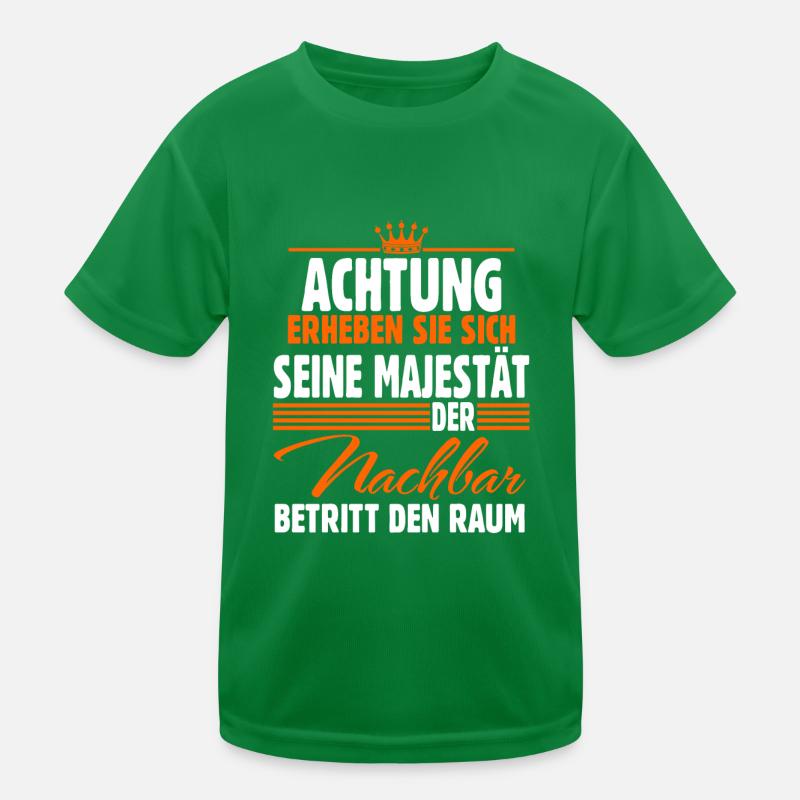 Nachbar Kinder Funktions-T-Shirt