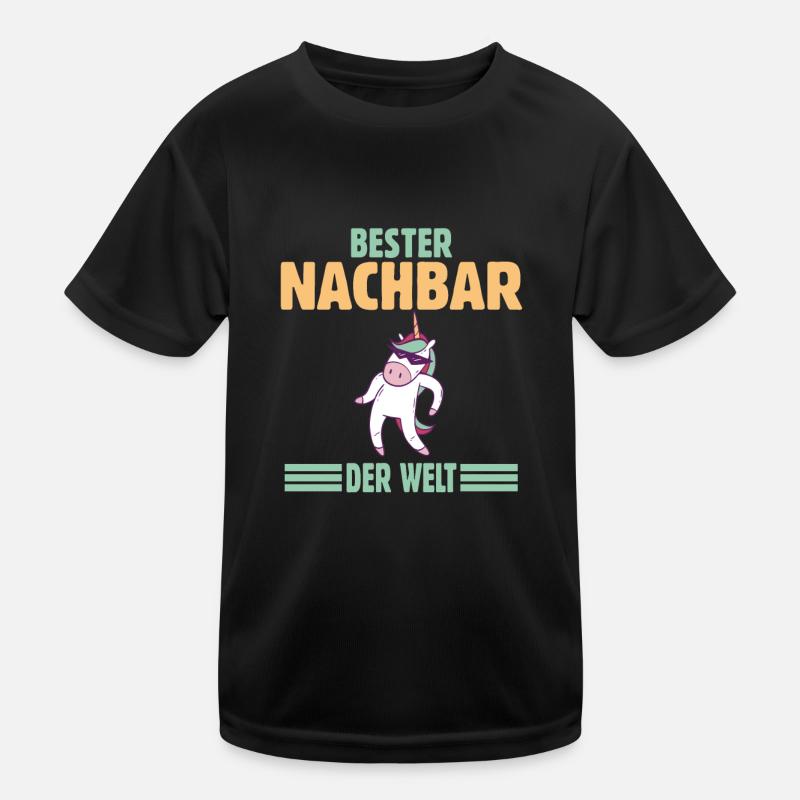 Bester Nachbar Kinder Funktions-T-Shirt