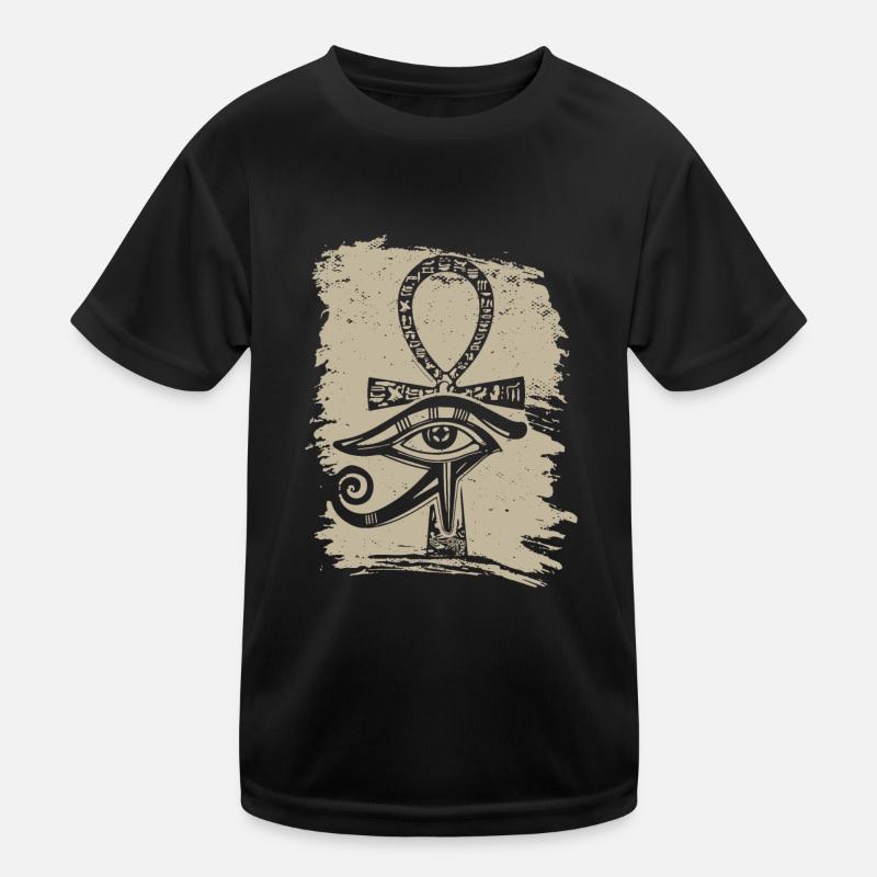 Ancient Egypt I Egyptian Mythology I Horus I Eye Kids Functional T-Shirt
