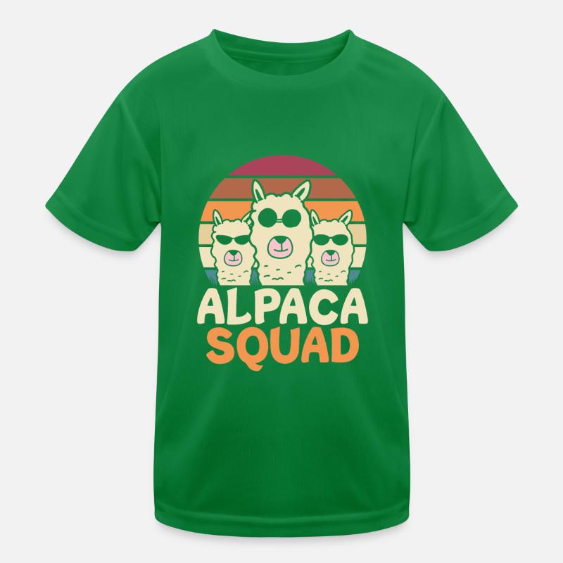Alpaka Kader Kinder Funktions-T-Shirt