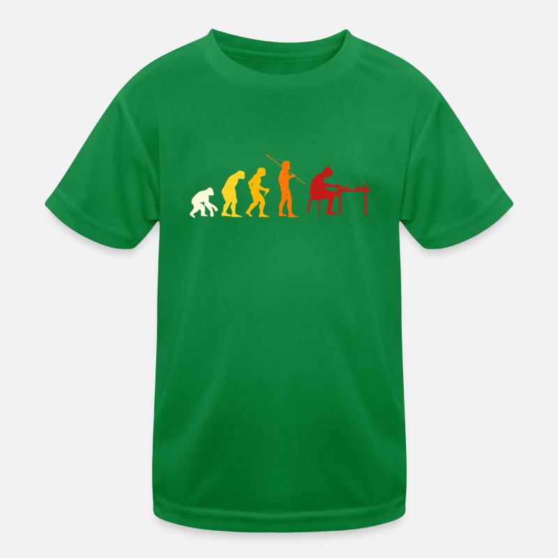 Chess Evolution Kids Functional T-Shirt