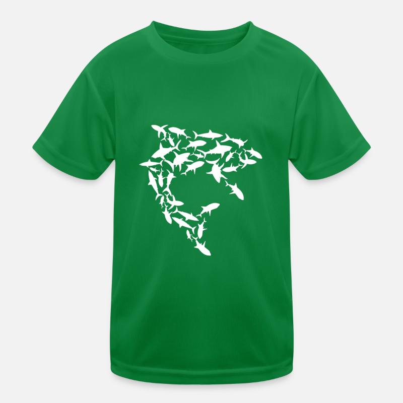Essaim de requins Sauvez les requins T-shirt sport Enfant