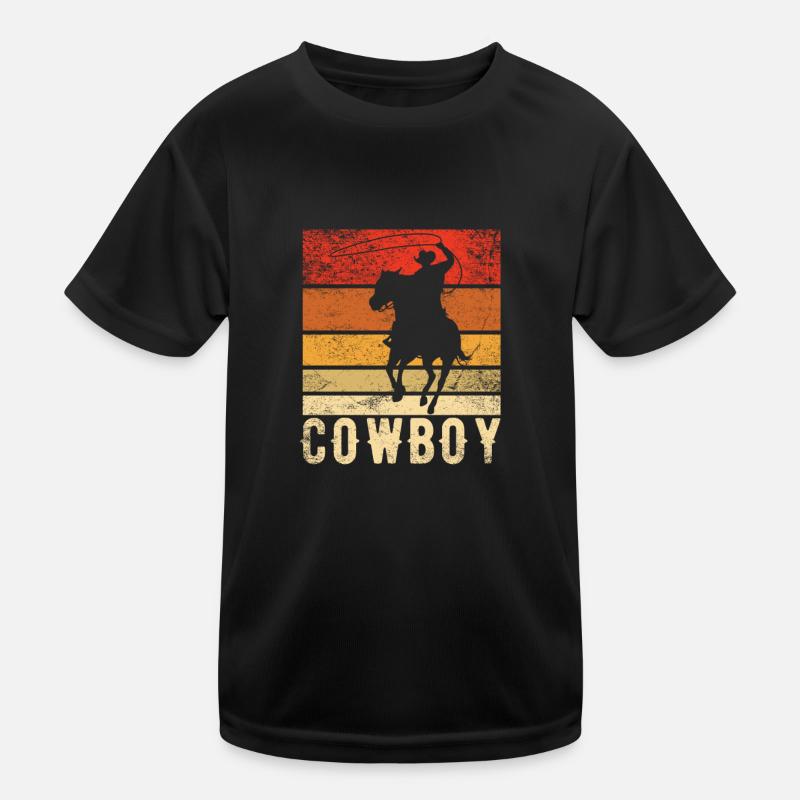 Cowboy Kids Functional T-Shirt