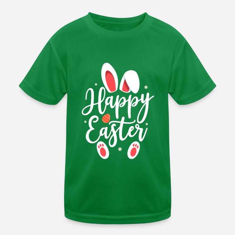 Happy Easter Easter Gift Kinder Funktions-T-Shirt