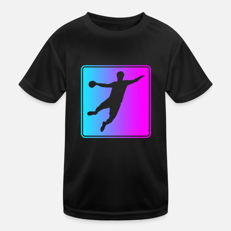 Handball Logo Kinder Funktions-T-Shirt