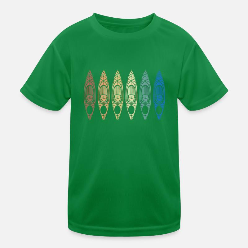 Kajak Kinder Funktions-T-Shirt