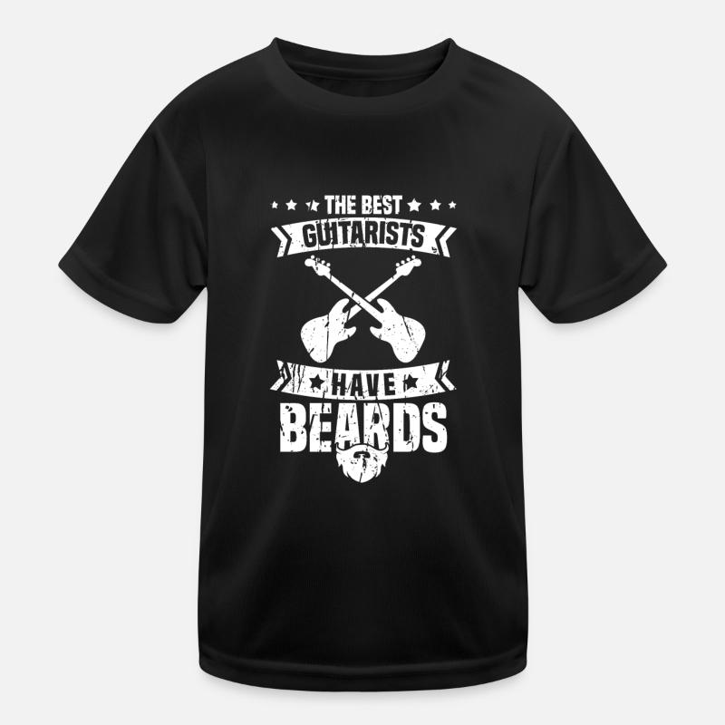 E-Gitarre Elektrogitarre Gitarrist Gitarre Kinder Funktions-T-Shirt