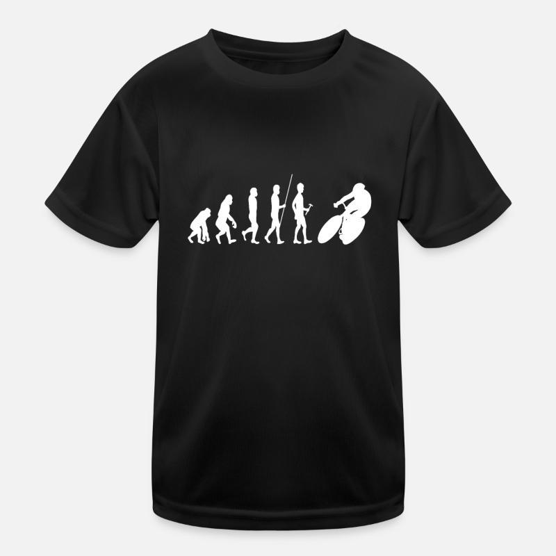 Évolution du vélo de route T-shirt sport Enfant