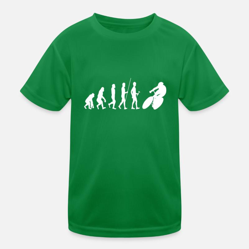 Road Bike Evolution Kids Functional T-Shirt