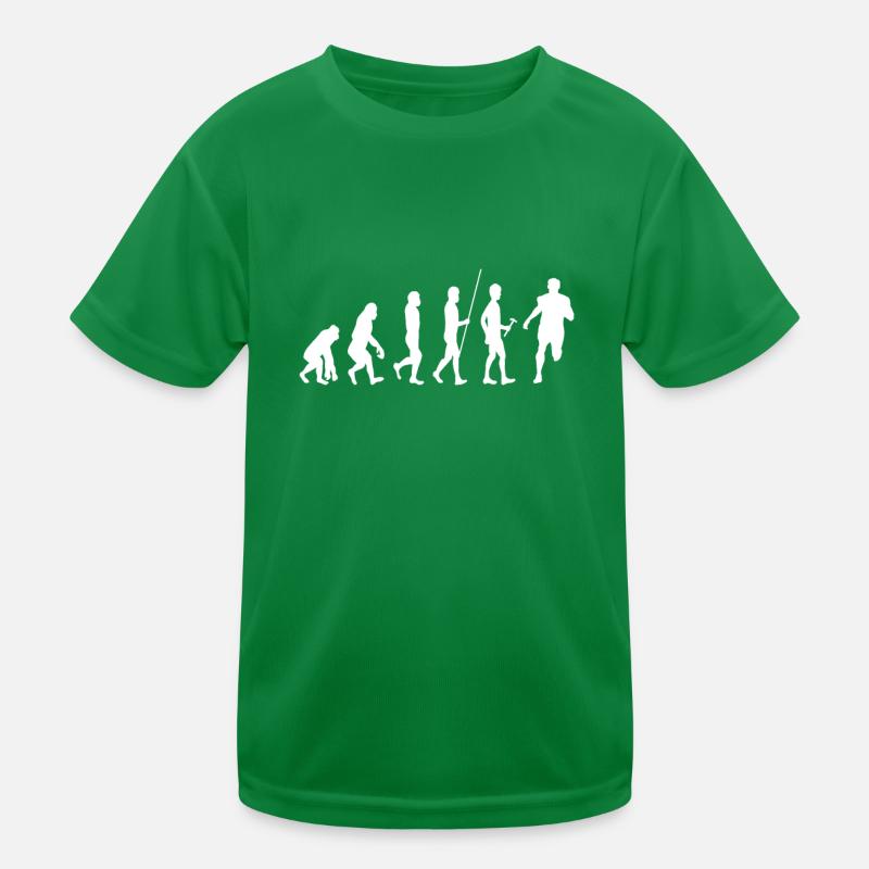 Laufsport Evolution Kinder Funktions-T-Shirt