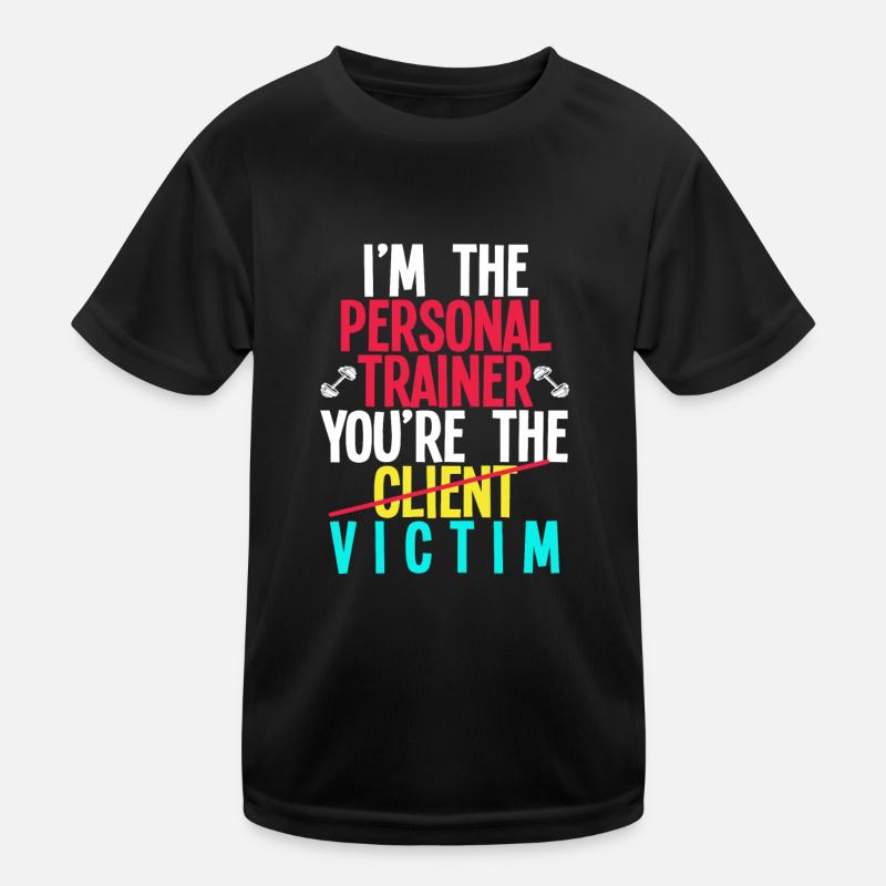 Personal Trainer Kids Functional T-Shirt