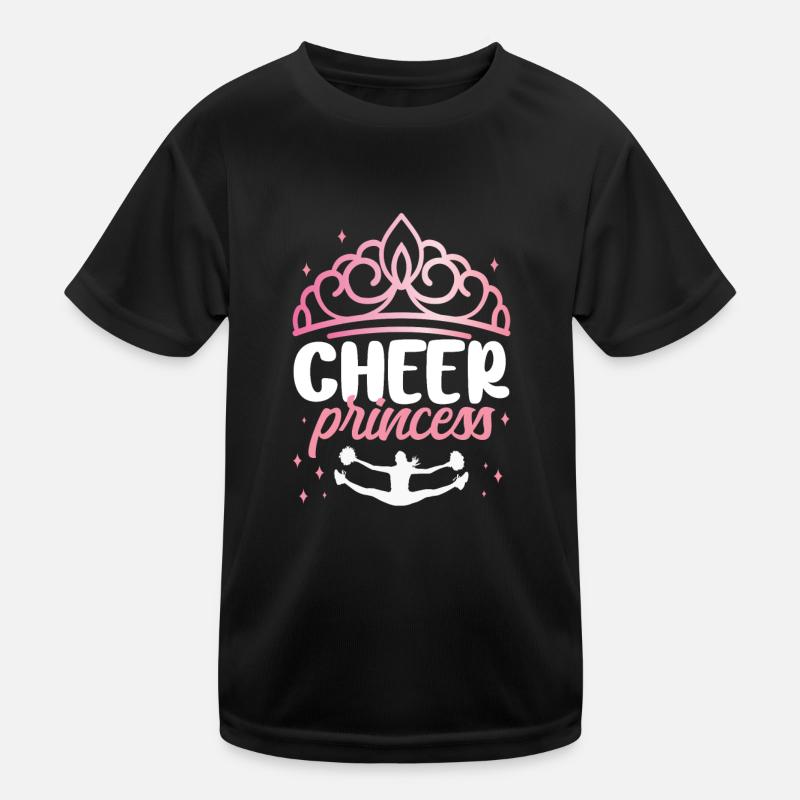 Cheer Cheerleading Cheer Princesse T-shirt sport Enfant