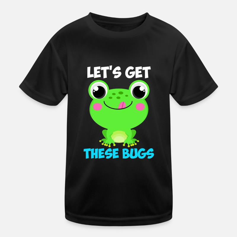 Obtenons ces Bugs Frog Programmer T-shirt sport Enfant