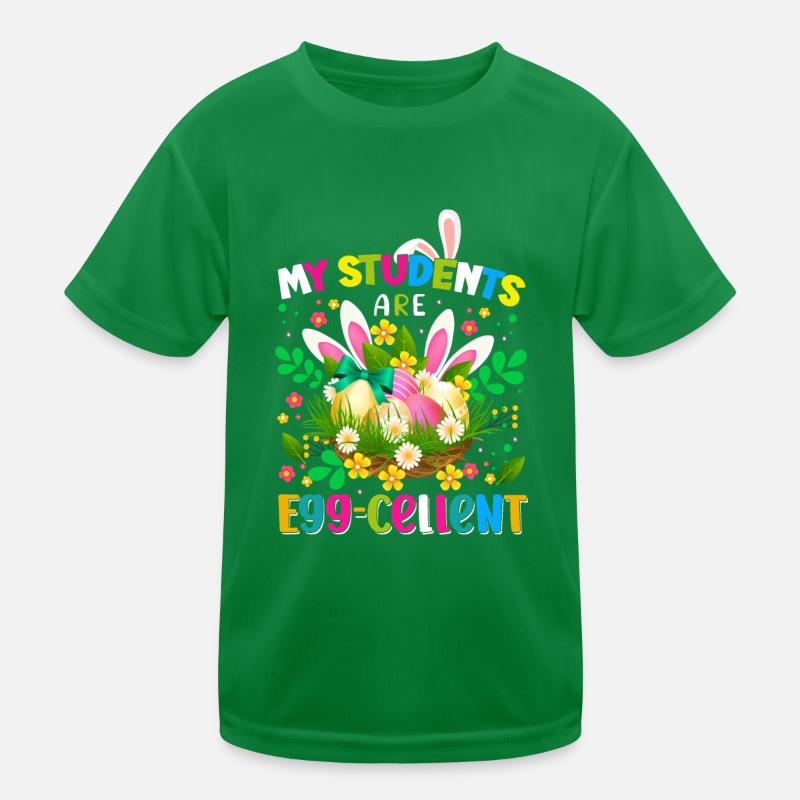 Lapin de Pâques Oeufs de Pâques T-shirt sport Enfant