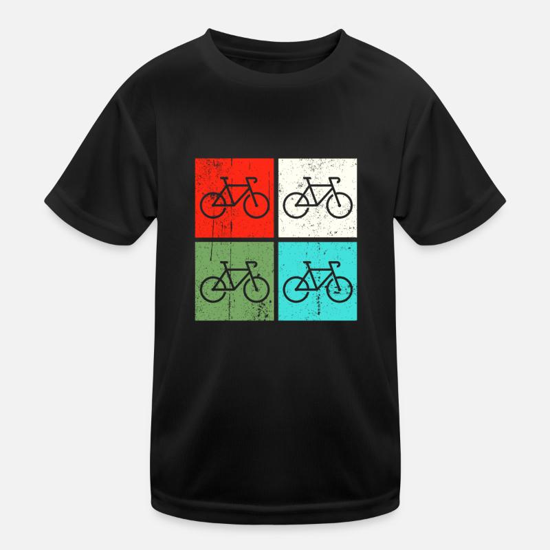 Vélo Cyclisme Rétro T-shirt sport Enfant