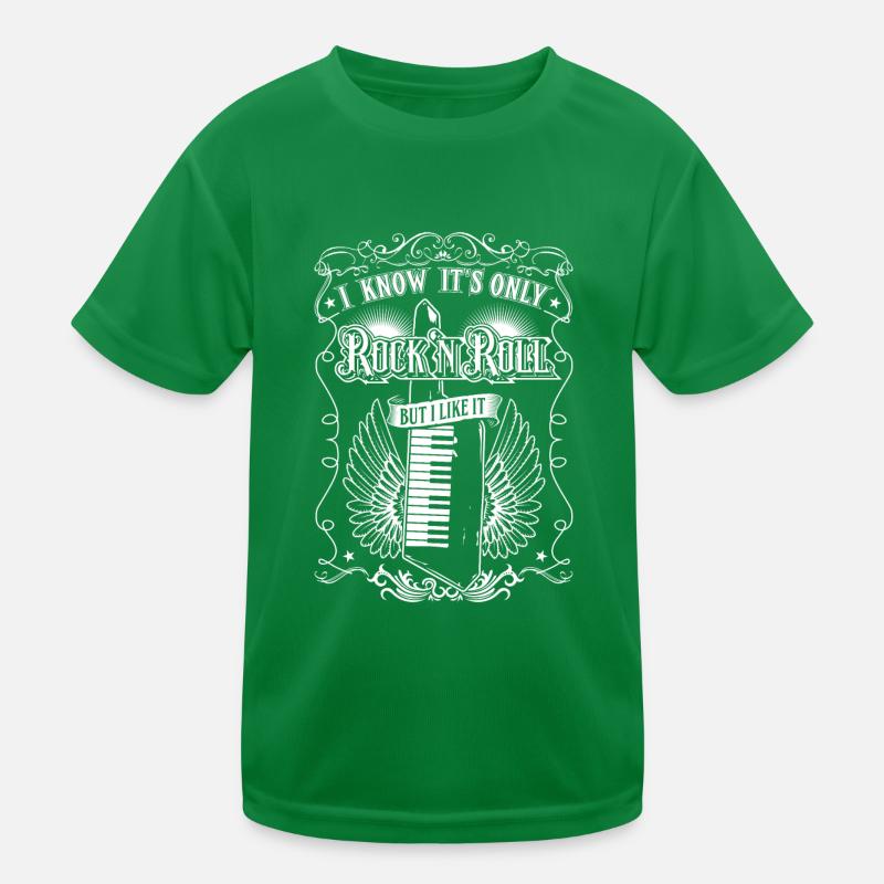 It's Rock and Roll - Keytar Kids Functional T-Shirt