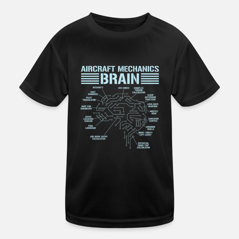 Mécanicien d’aéronefs Technicien d’aéronefs T-shirt sport Enfant