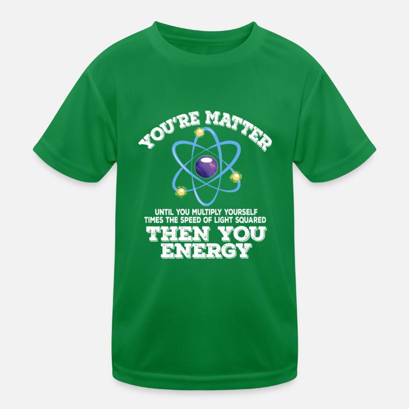 Physics Physicist Kids Functional T-Shirt