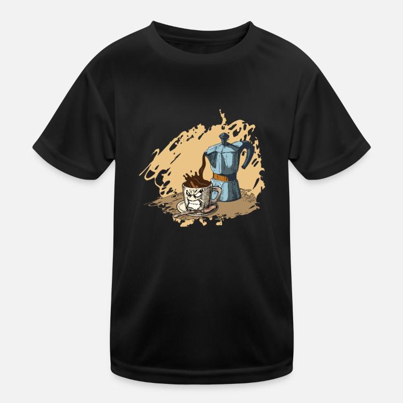 Espresso Kaffee Kinder Funktions-T-Shirt