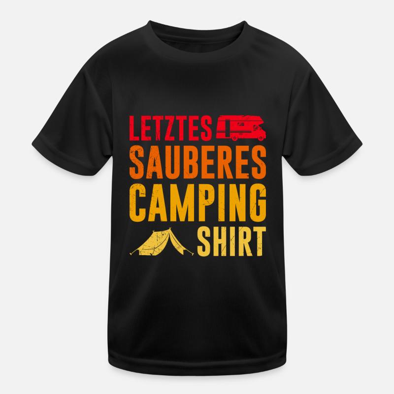 Dernier Maillot de Camping Propre Camping Man T-shirt sport Enfant