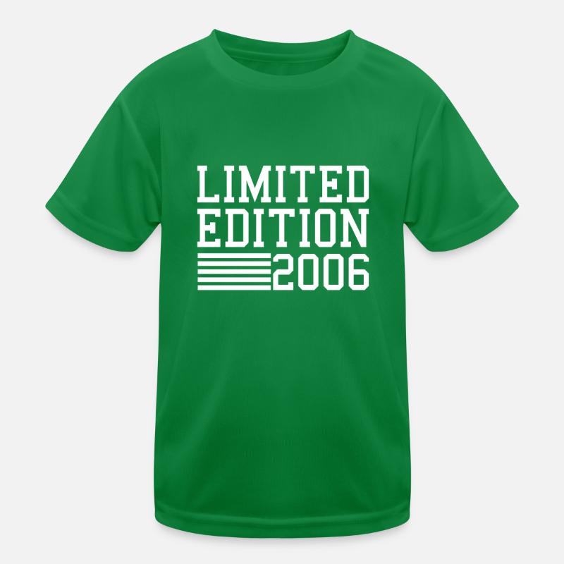 Geburtstag Limited Edition 2006 Kinder Funktions-T-Shirt
