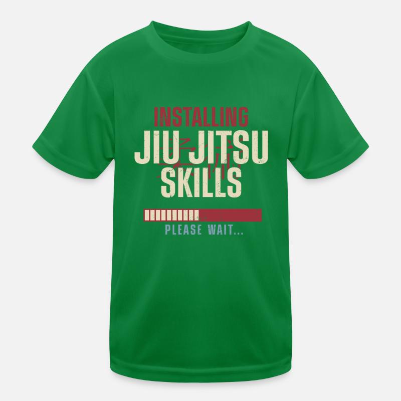 Jiu Jitsu Installing Jiu-Jitsu Kinder Funktions-T-Shirt