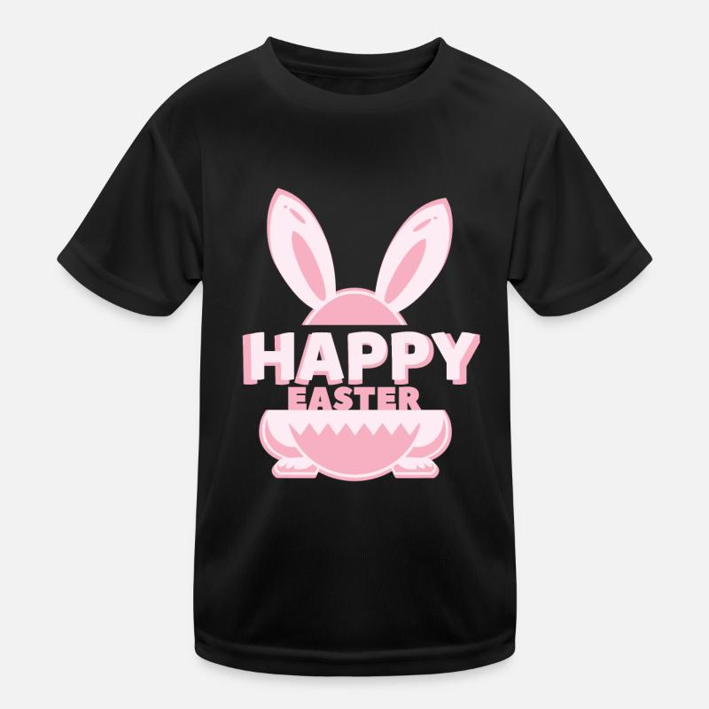 Happy Easter Kids Functional T-Shirt