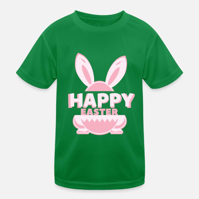 Happy Easter Kids Functional T-Shirt