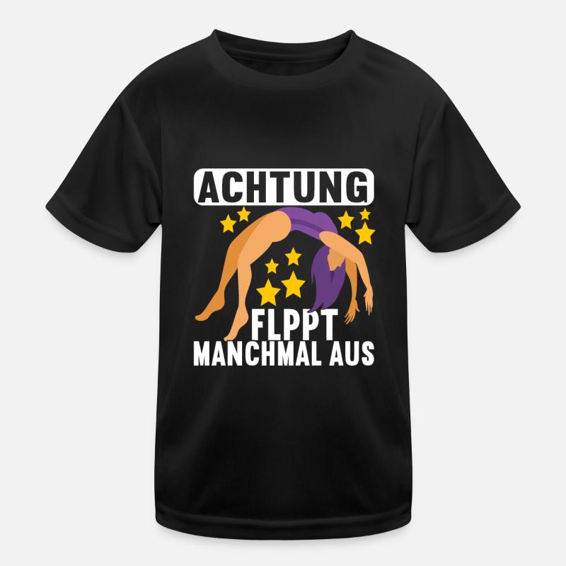 Turnen Turner Kinder Funktions-T-Shirt
