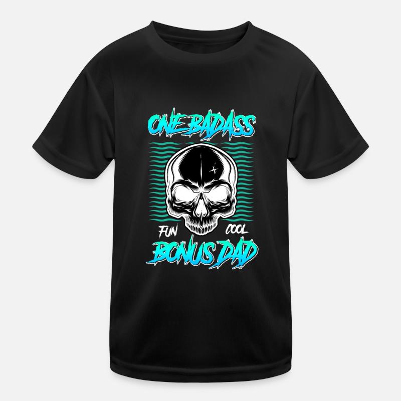 Bonus Papa Stepfather Kids Functional T-Shirt