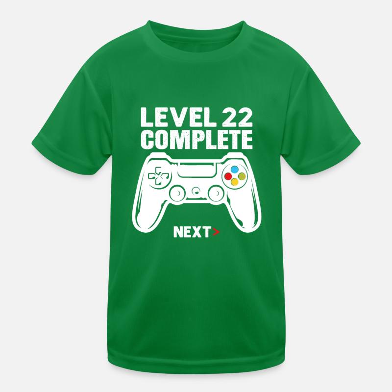 Level 22 Full Kids Functional T-Shirt
