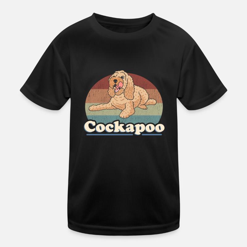 Cockapoo Chien Propriétaire de chien Propriétaire de chien Cadeau T-shirt sport Enfant