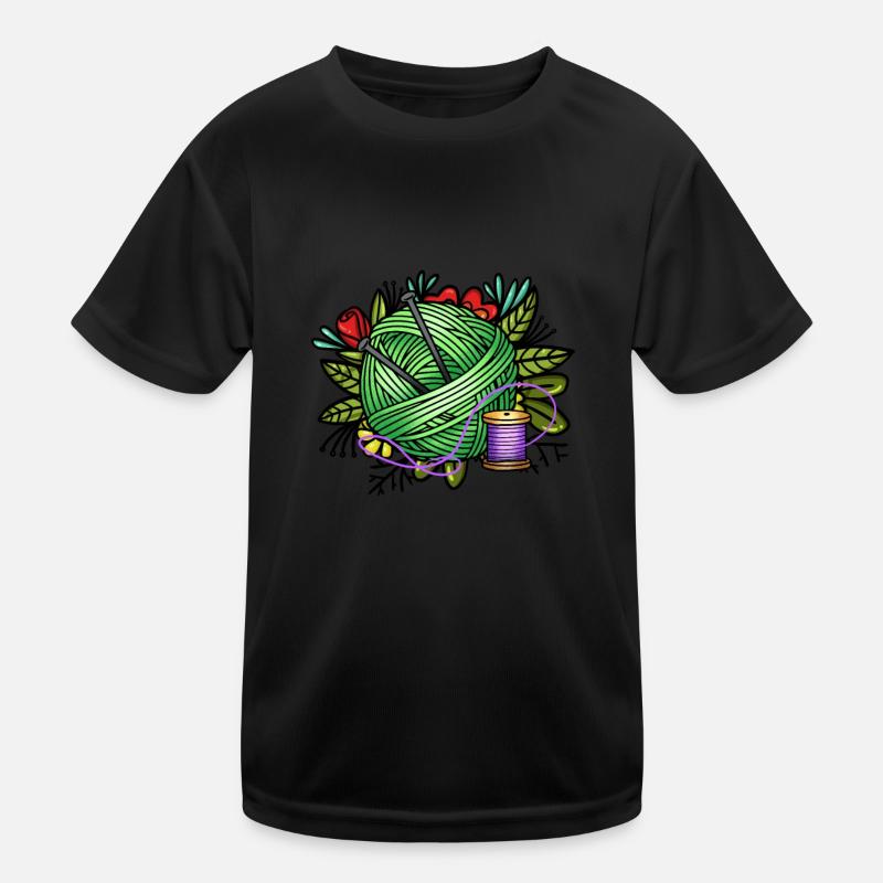Tricoter T-shirt sport Enfant