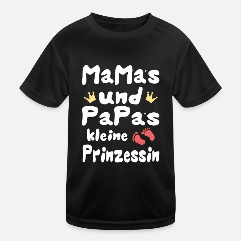 Kleine Prinzessin Kinder Funktions-T-Shirt