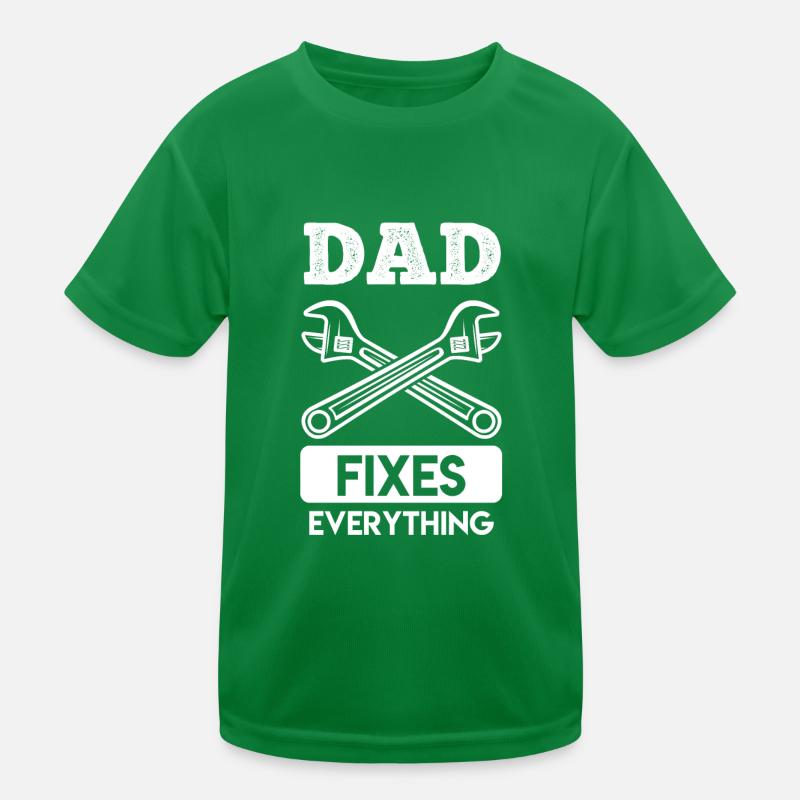 Dad repairs all hobbyists Kids Functional T-Shirt
