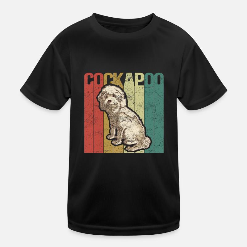 | pour chiens Cockapoo Cockerpoo Spoodle Cadeau T-shirt sport Enfant