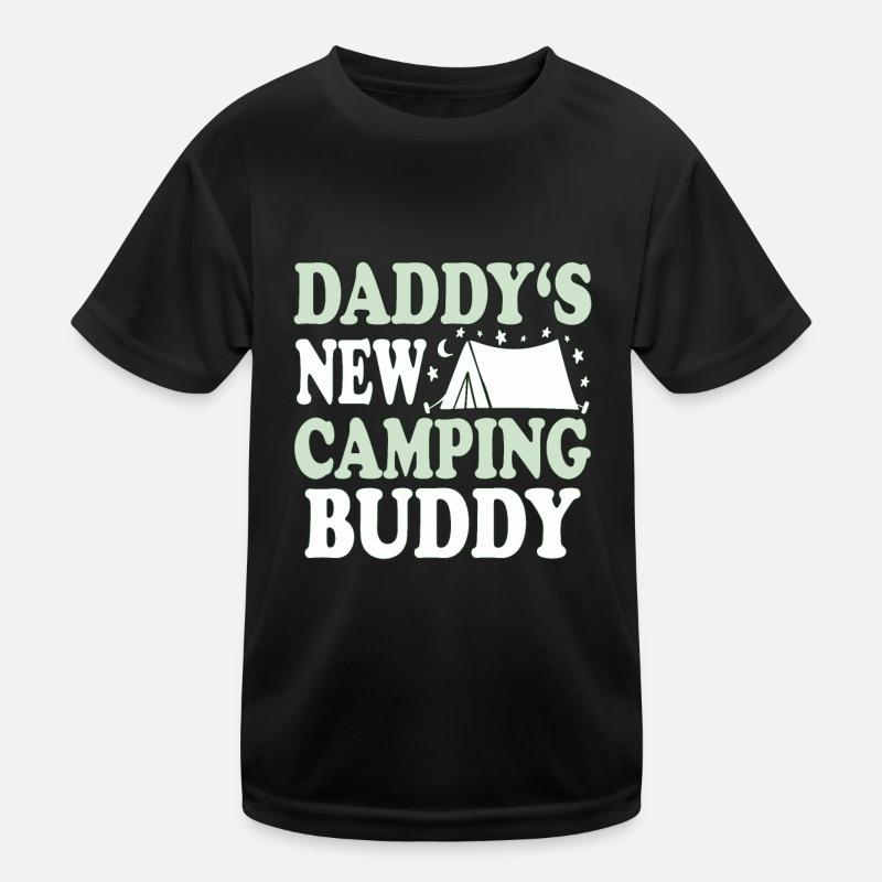 Nouveau compagnon de camping de papa T-shirt sport Enfant