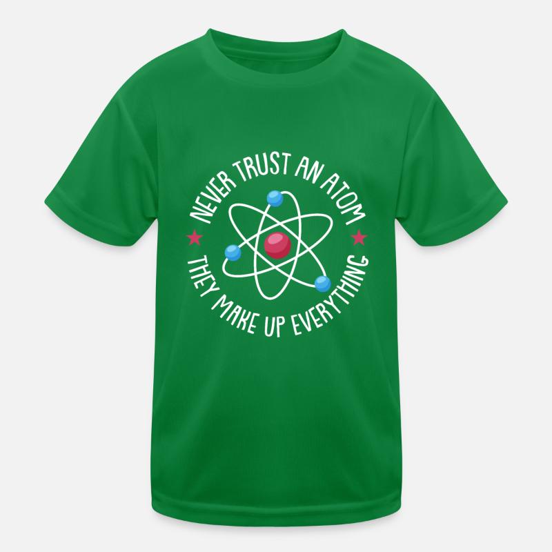 Physics Physicist Kids Functional T-Shirt
