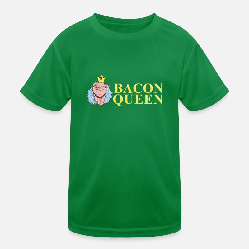 Bacon Bacon Breakfast Kids Functional T-Shirt