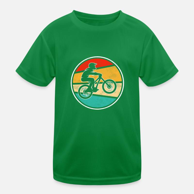 Logo rétro de VTT T-shirt sport Enfant