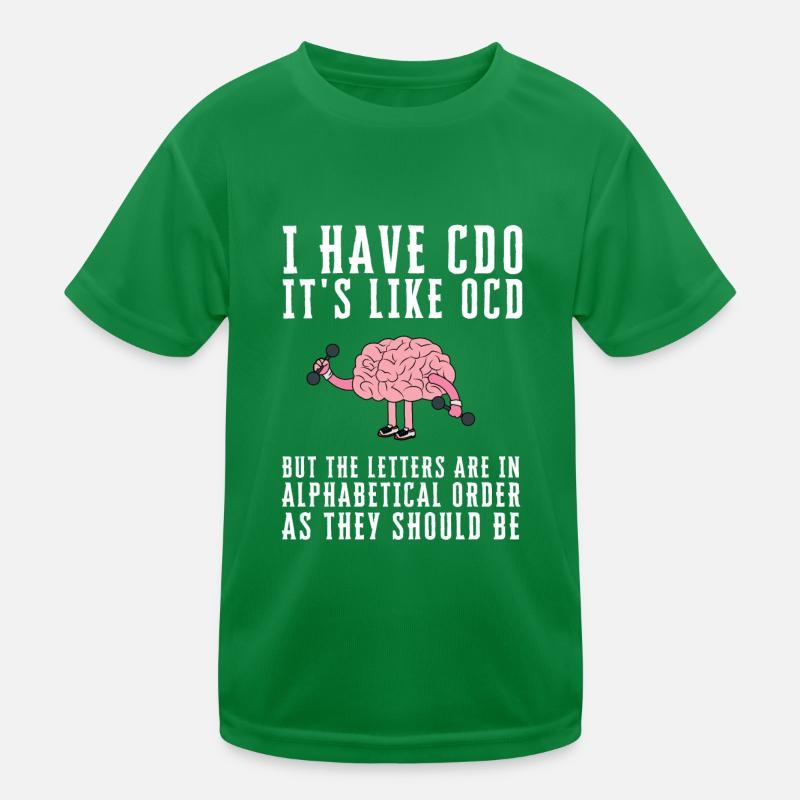 OCD Obsessive Compulsive Disorder Awareness Kids Functional T-Shirt