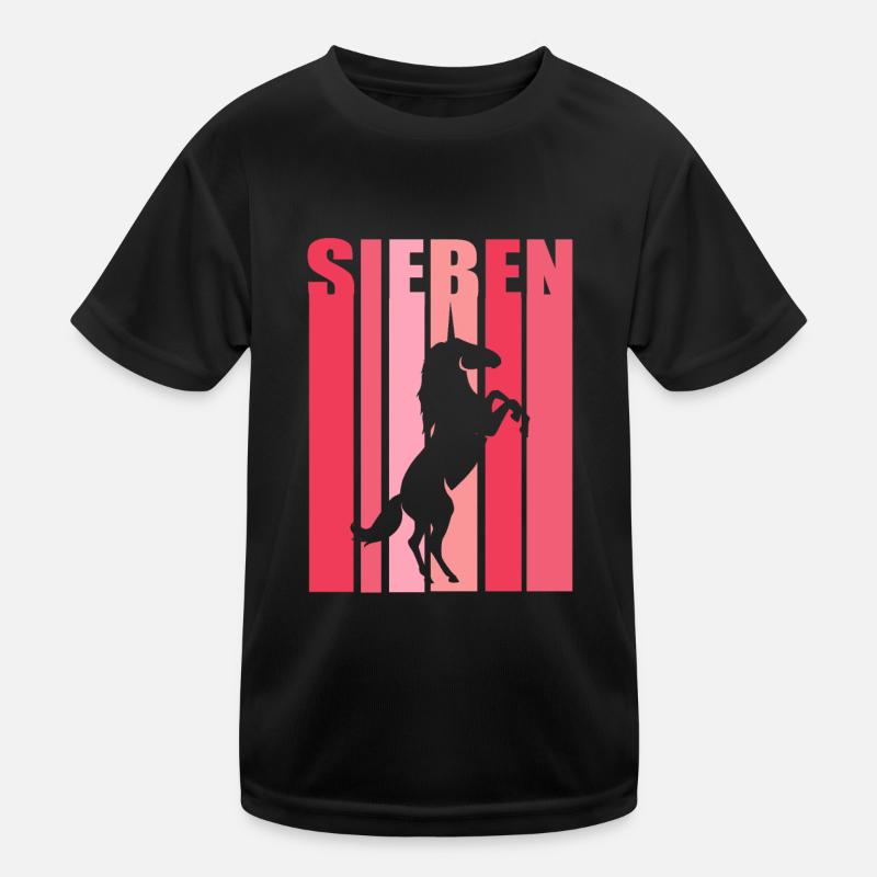 7 Jahre Siebter Geburtstag Einhorn Kinder Funktions-T-Shirt